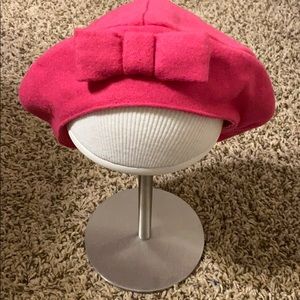 Hot Pink Baby Girl Beret